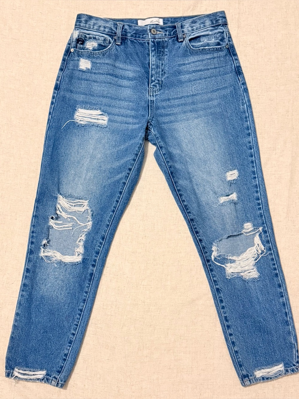 KanCan Distressed Light Blue Jeans